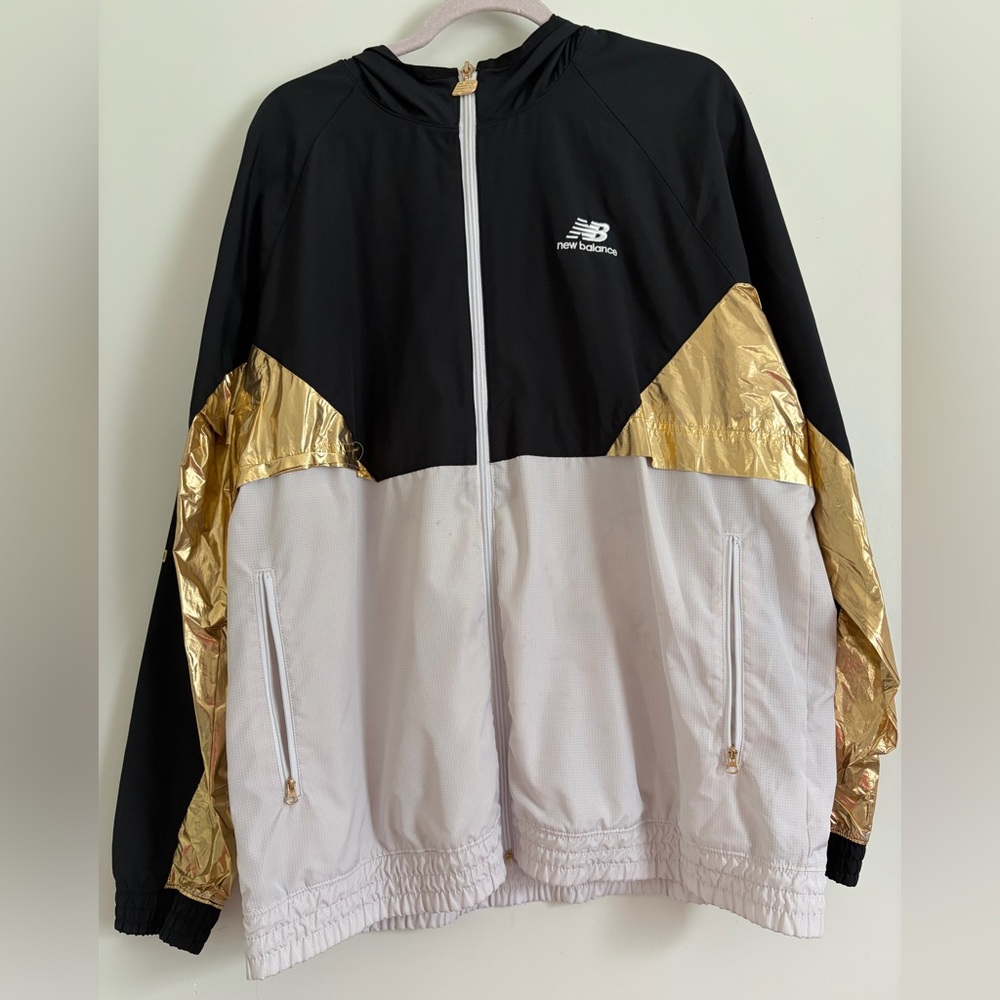 New Balance Black and White Jacket